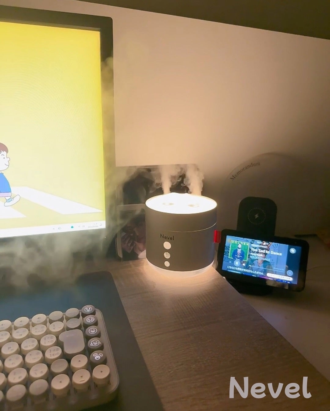 kana-cafe on LIPS 「♡♡♡#PR【Nevel】「ポータブル加湿器」@nevel_o..」(4枚目)