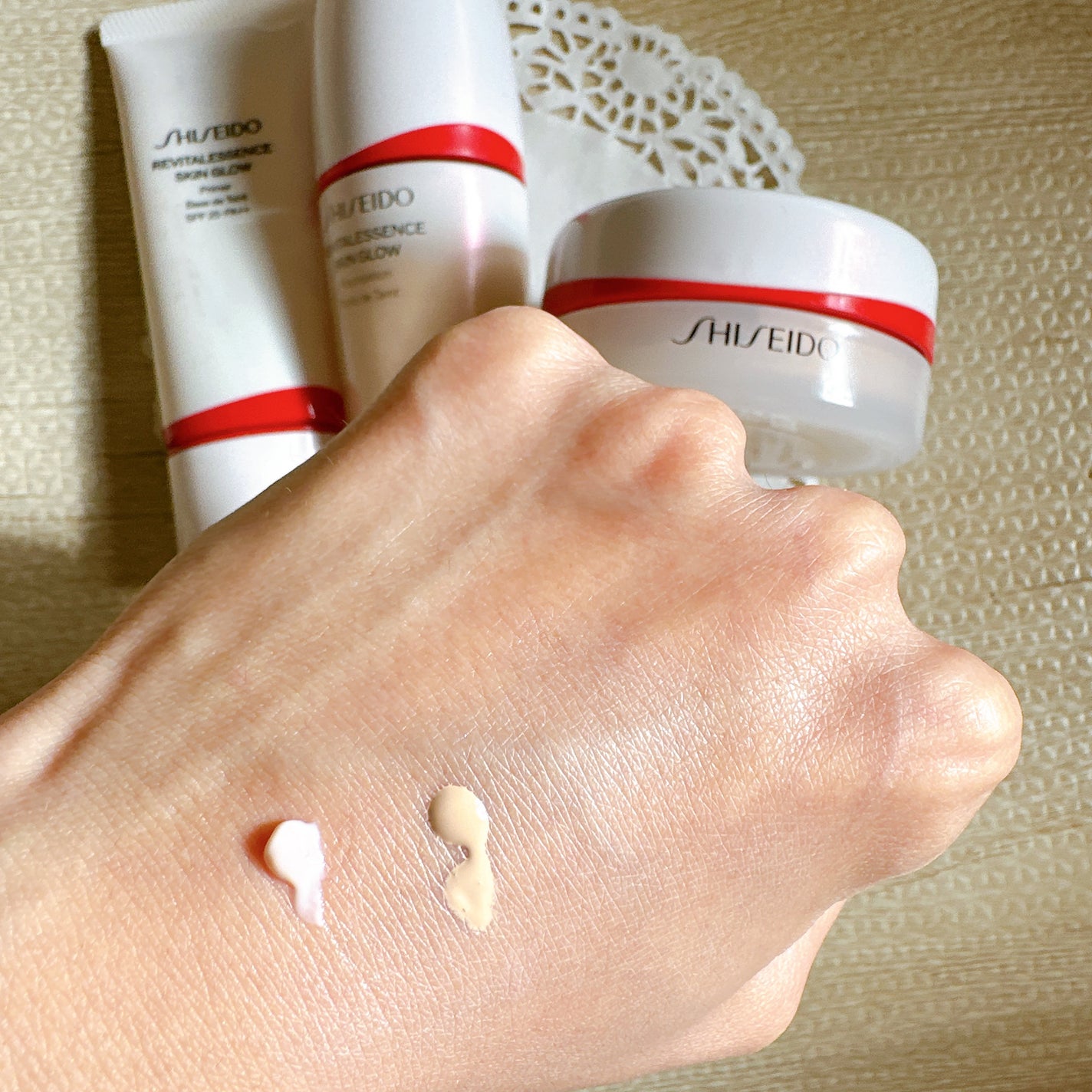 エッセンス スキングロウ ファンデーション/SHISEIDO/リキッドファンデーションを使ったクチコミ(3枚目)