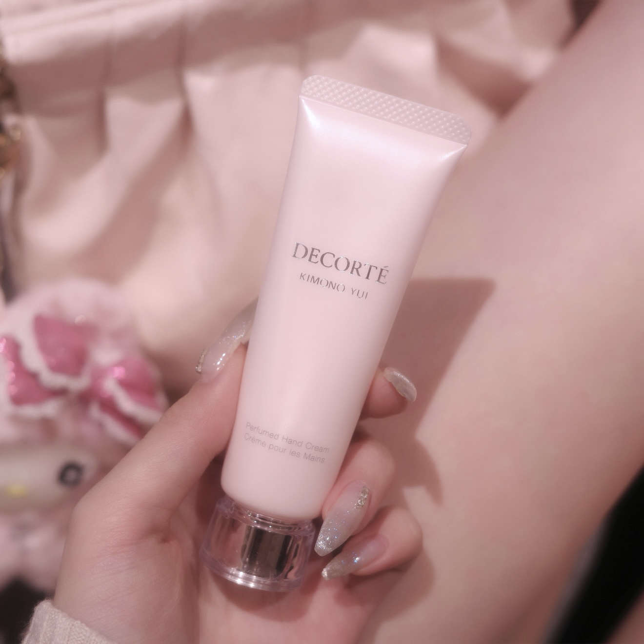 DECORTÉ キモノ ユイ パフュームド ハンドクリーム のクチコミ「モテたいたらハンドクリームは絶対これ..」（1枚目）