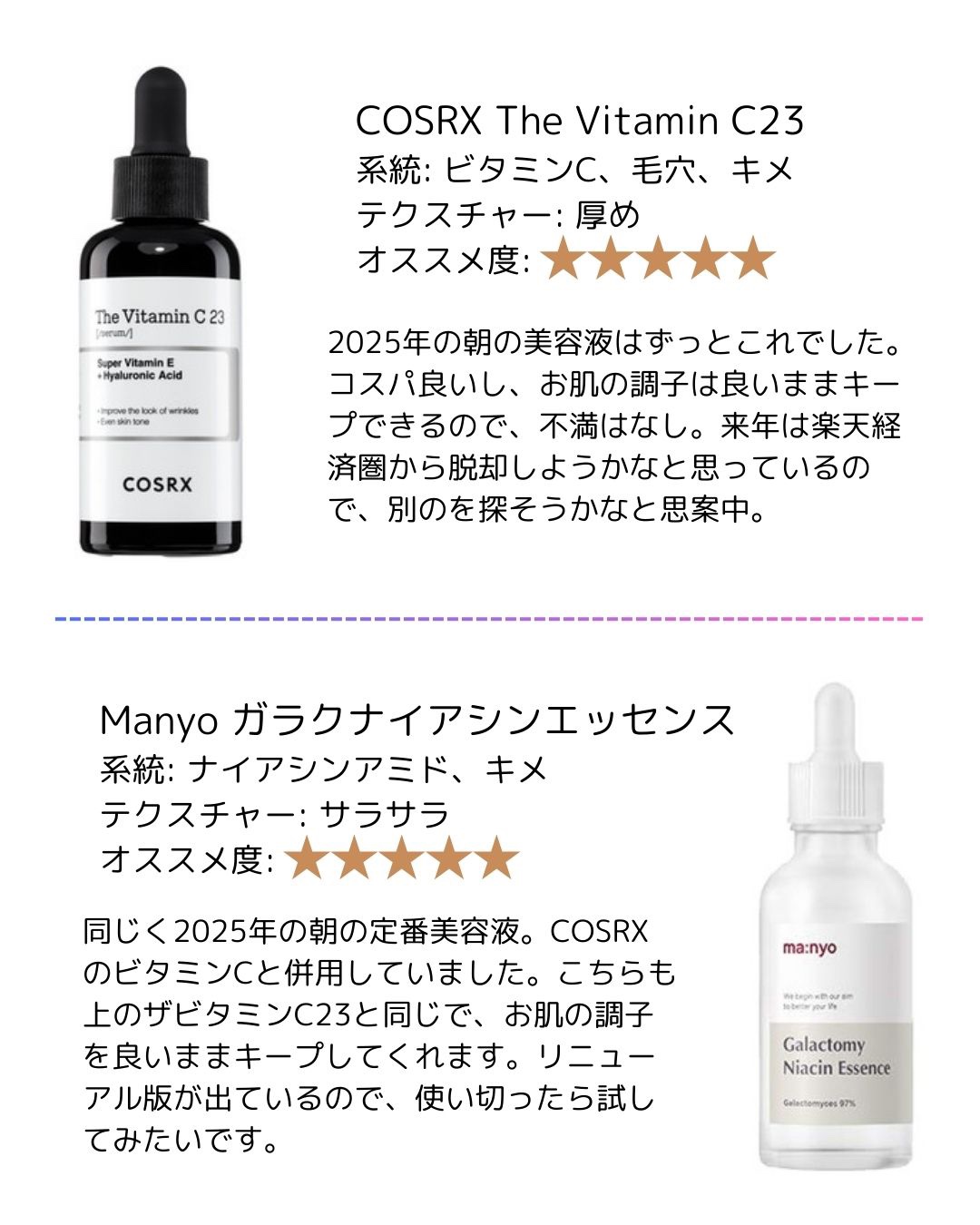 ガラクナイアシン2.0エッセンス/manyo/美容液を使ったクチコミ（2枚目）