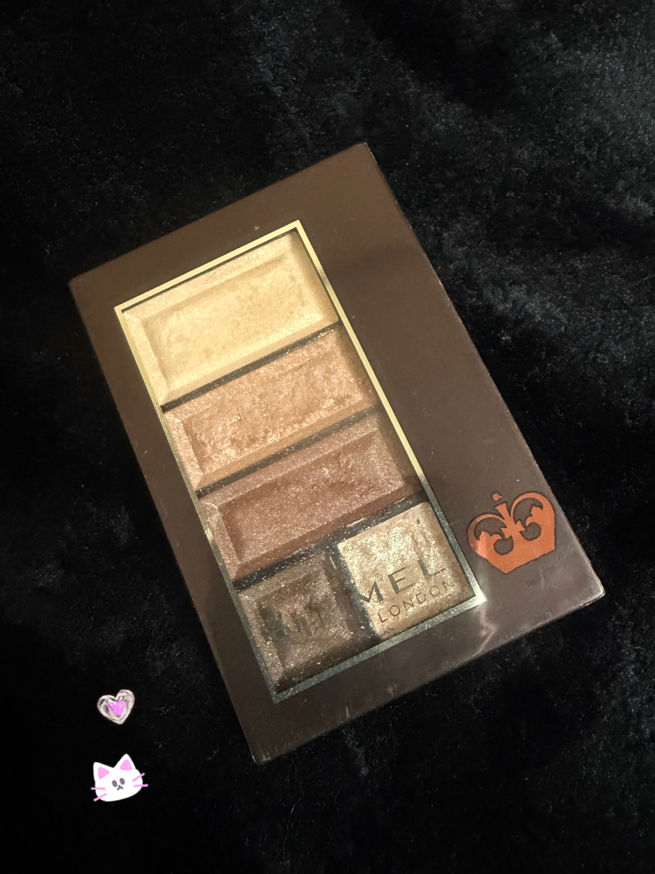 ショコラスウィート アイズ/リンメル ロンドン/アイシャドウパレットを使ったクチコミ（1枚目）