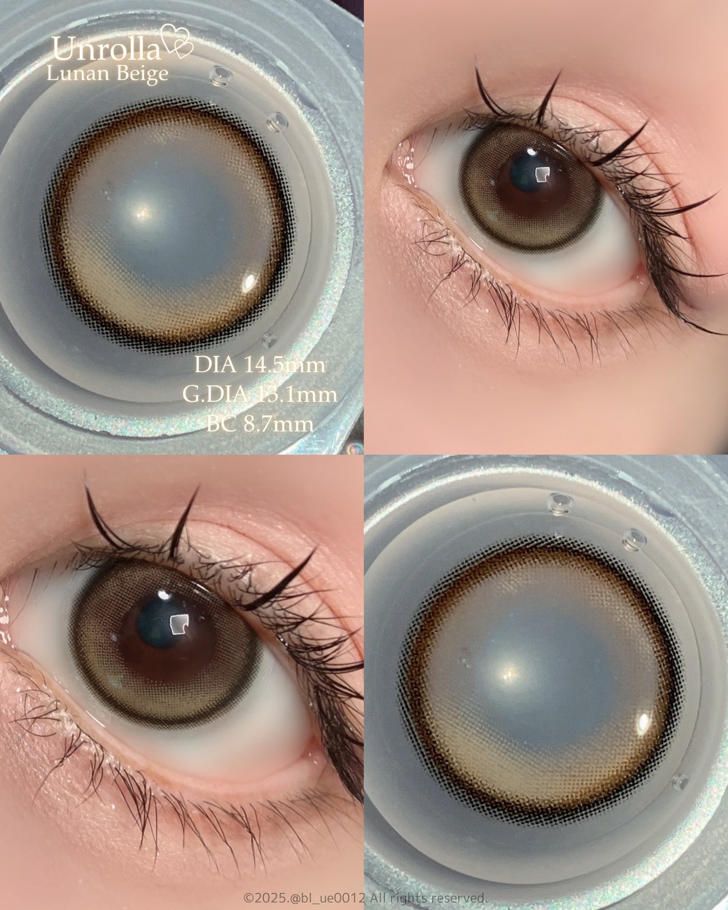 Unrolla 1day/Unrolla/ワンデー(1DAY)カラコンを使ったクチコミ(2枚目)