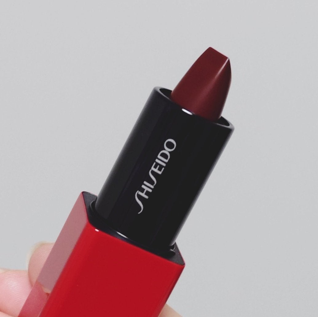 テクノサテン ジェル リップスティック/SHISEIDO/口紅を使ったクチコミ(1枚目)