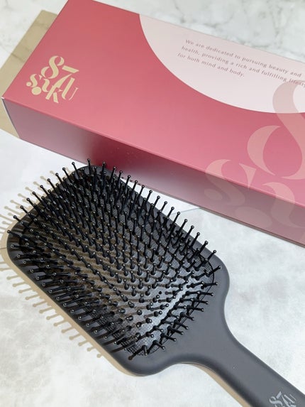 87saku ハナサク パドルブラシ/87saku/ヘアブラシを使ったクチコミ(4枚目)