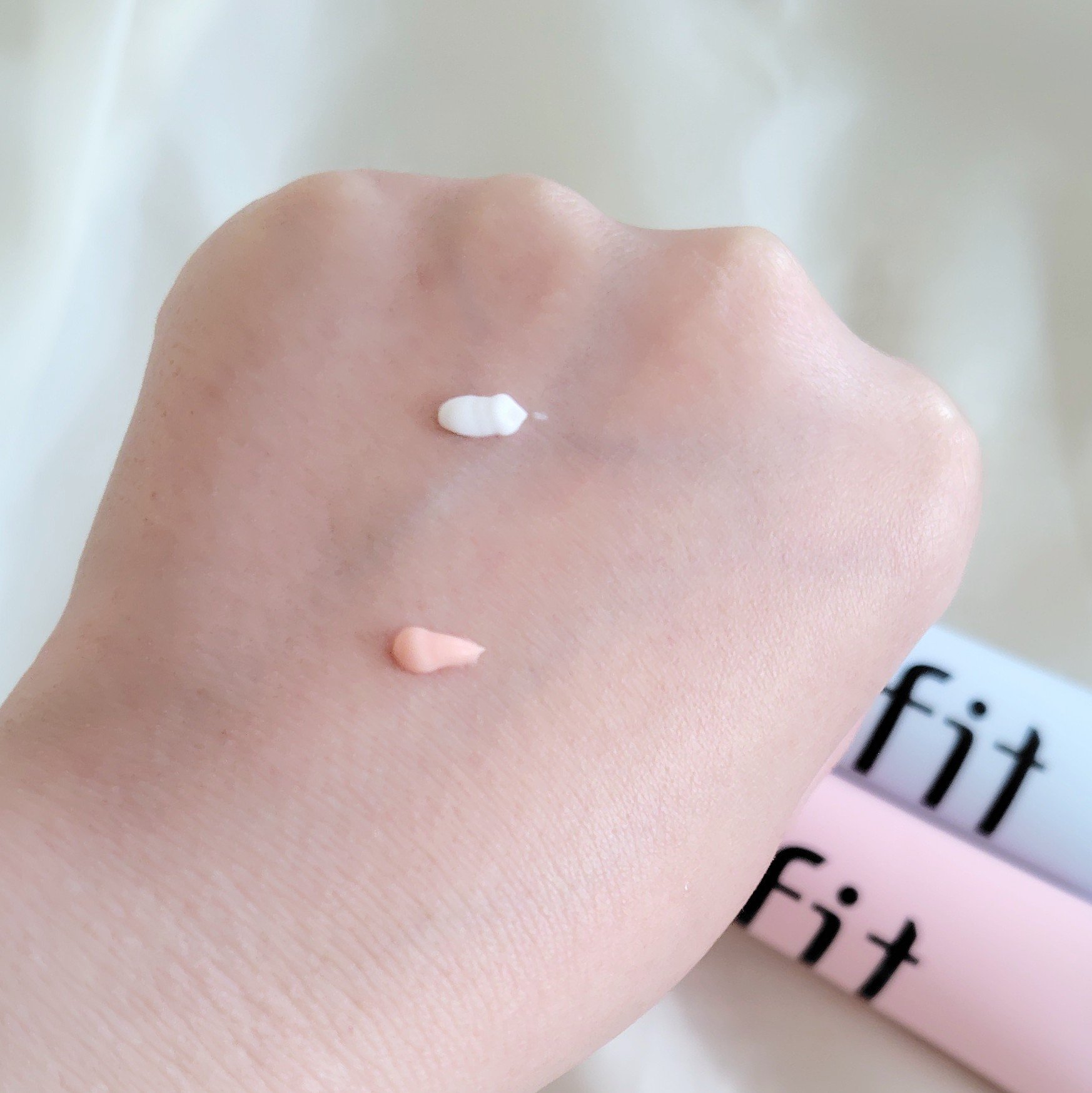 デリケートシルクベールアートプライマー/TFIT/化粧下地を使ったクチコミ（2枚目）