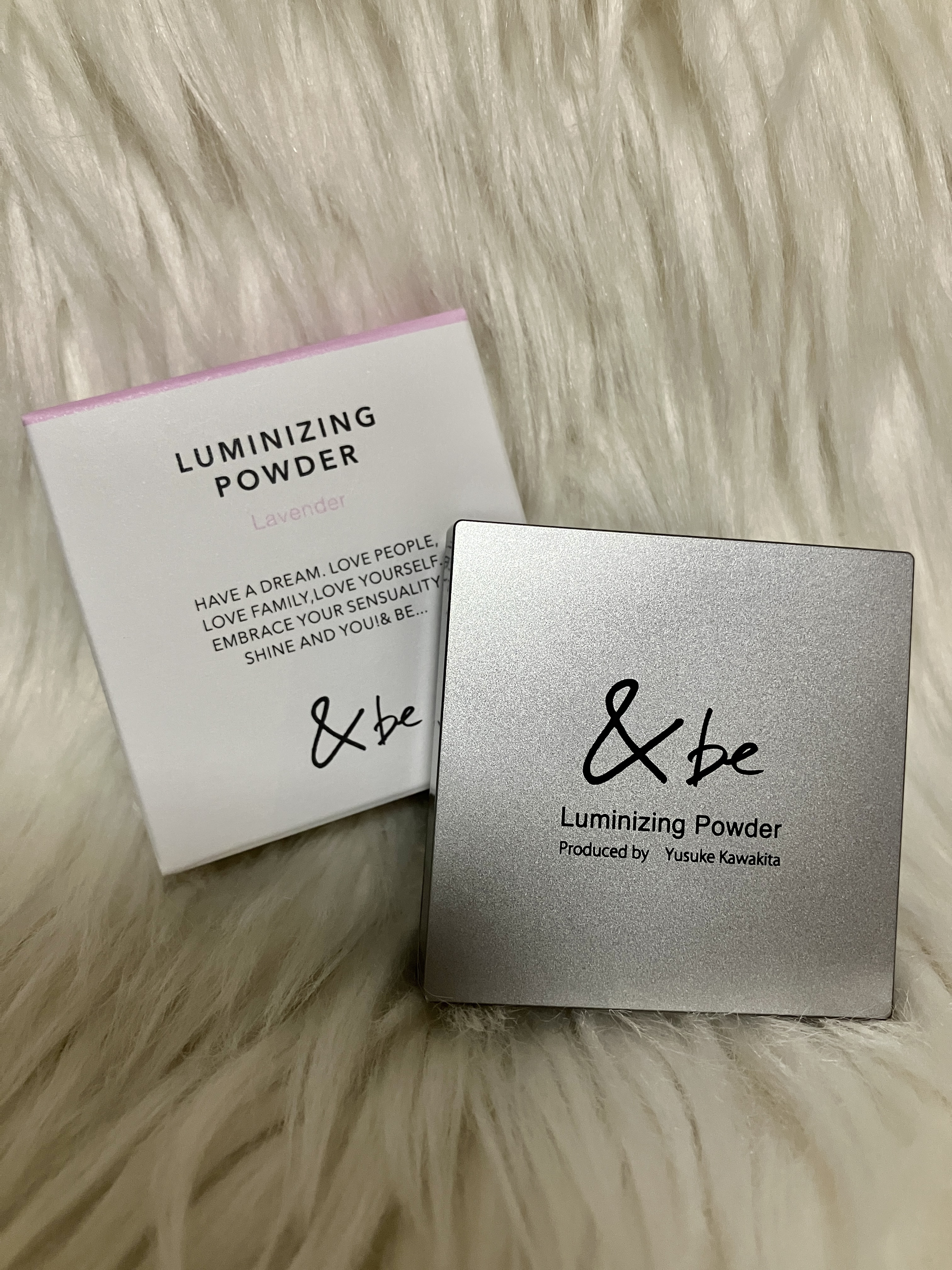 &be ルミナイジングパウダー/＆be/パウダーハイライトを使ったクチコミ（1枚目）