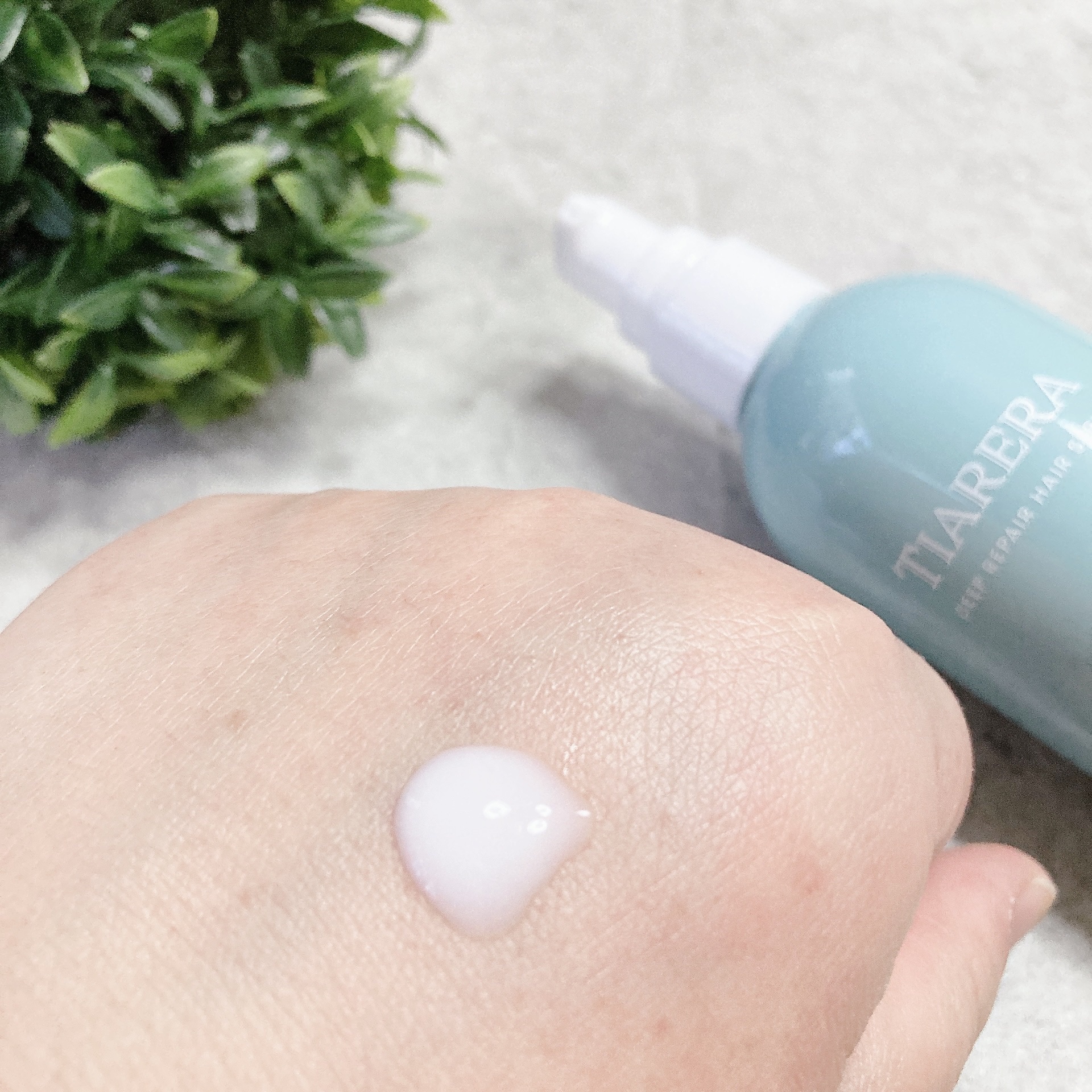 ディープリペアヘアセラム/TIARERA/ヘアオイルを使ったクチコミ（3枚目）