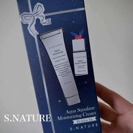 アクアスクワランモイスチャークリーム/S.NATURE/フェイスクリームを使ったクチコミ(1枚目)