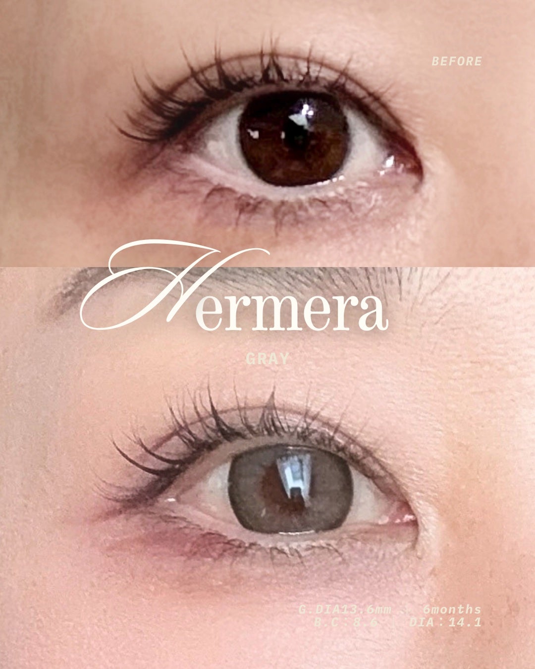 HERMERA/THEPIEL/カラーコンタクトレンズを使ったクチコミ(3枚目)