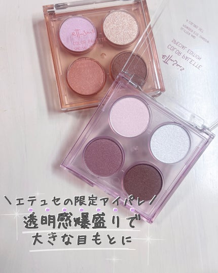 エテュセ カラーパレット スペシャル エディション/ettusais/アイシャドウパレットを使ったクチコミ(1枚目)