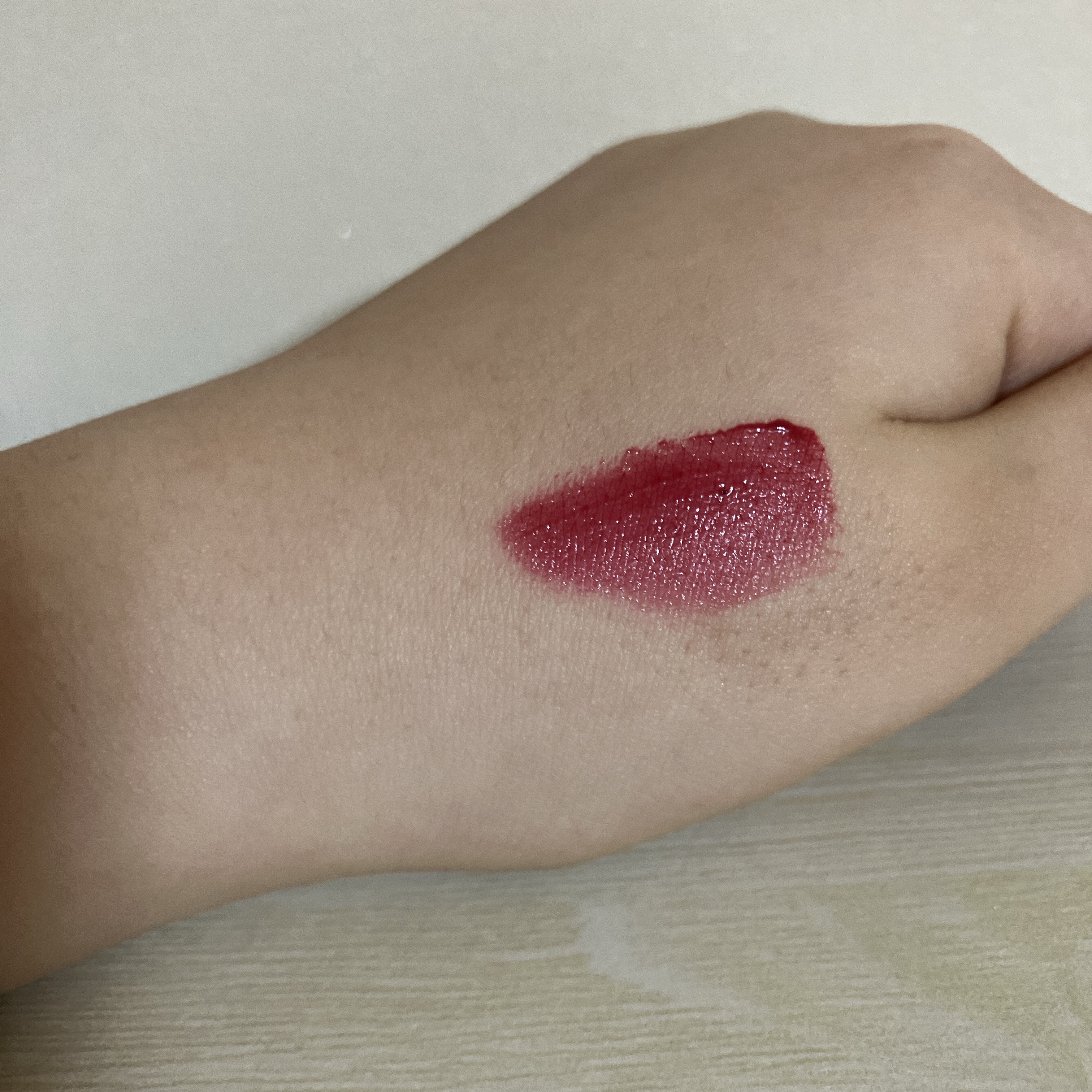 ペリペラ インク ジェラブル ティント 05 クールラック クールラック/PERIPERA/リップティントを使ったクチコミ（2枚目）