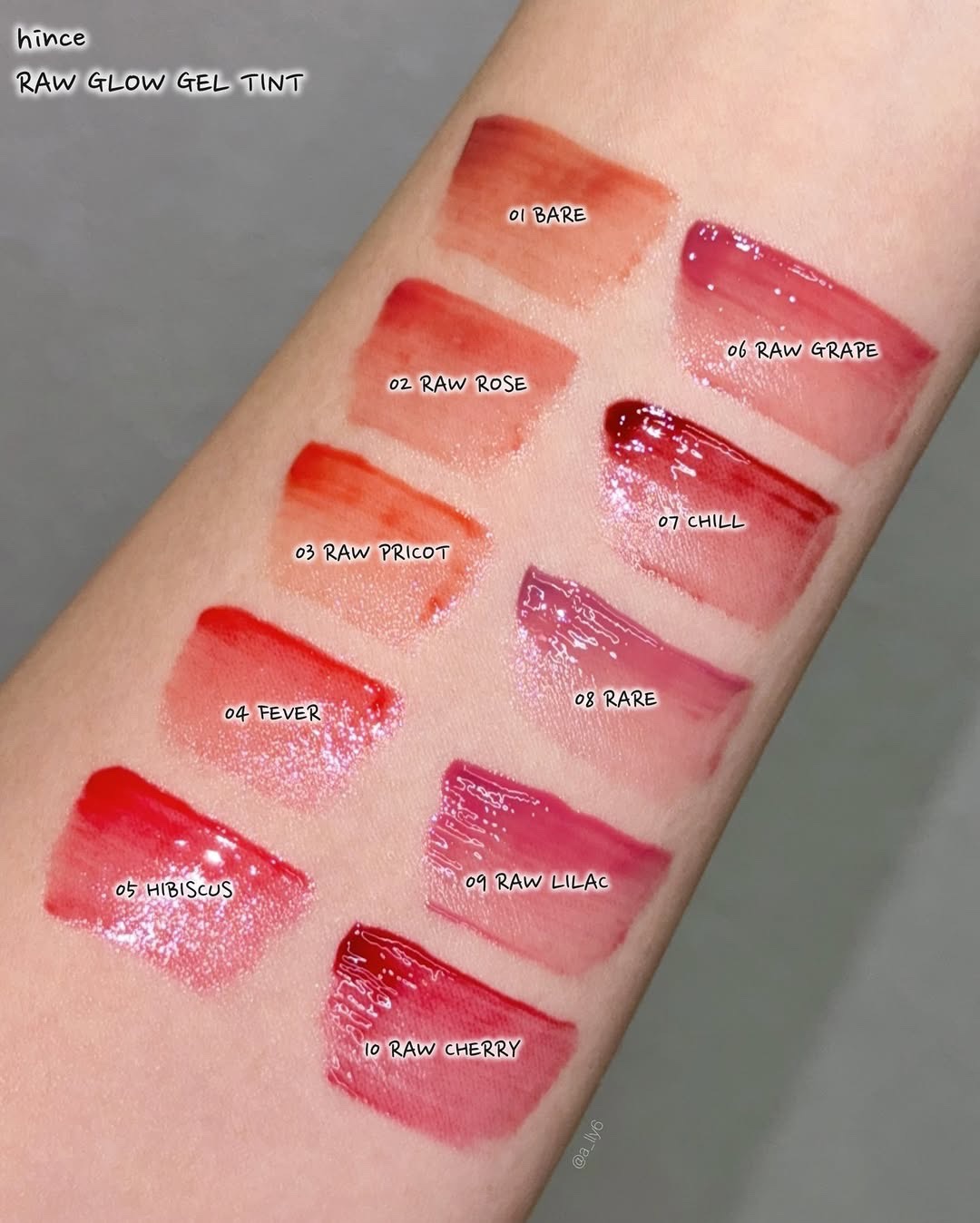 ロウグロウジェルティント/hince/リップティントを使ったクチコミ（3枚目）