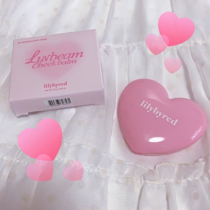 ラヴ ビーム チークバーム/lilybyred/ジェル・クリームチークを使ったクチコミ(5枚目)