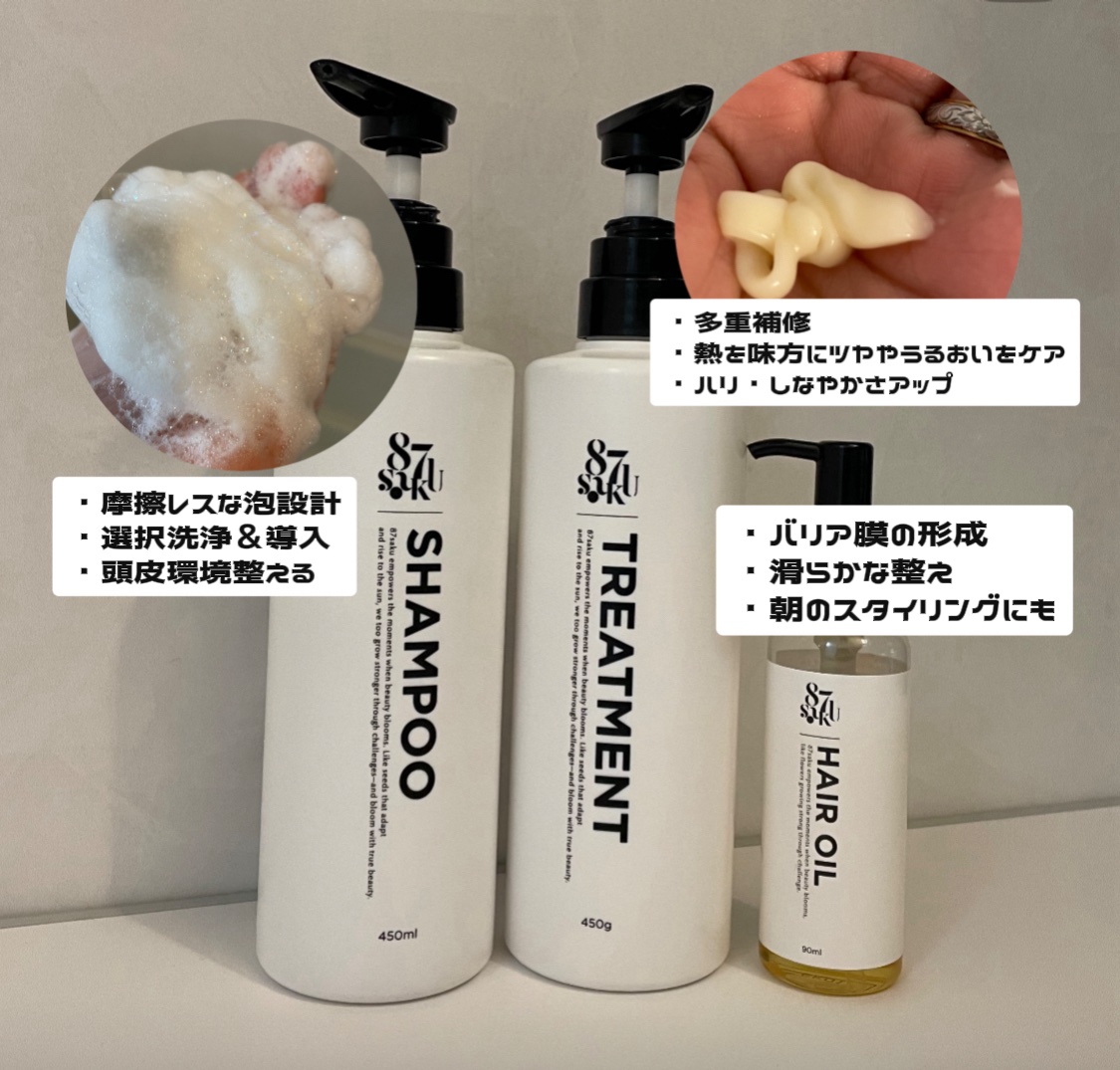 87saku ハナサク 速乾ブラシ/87saku/ヘアブラシを使ったクチコミ（2枚目）