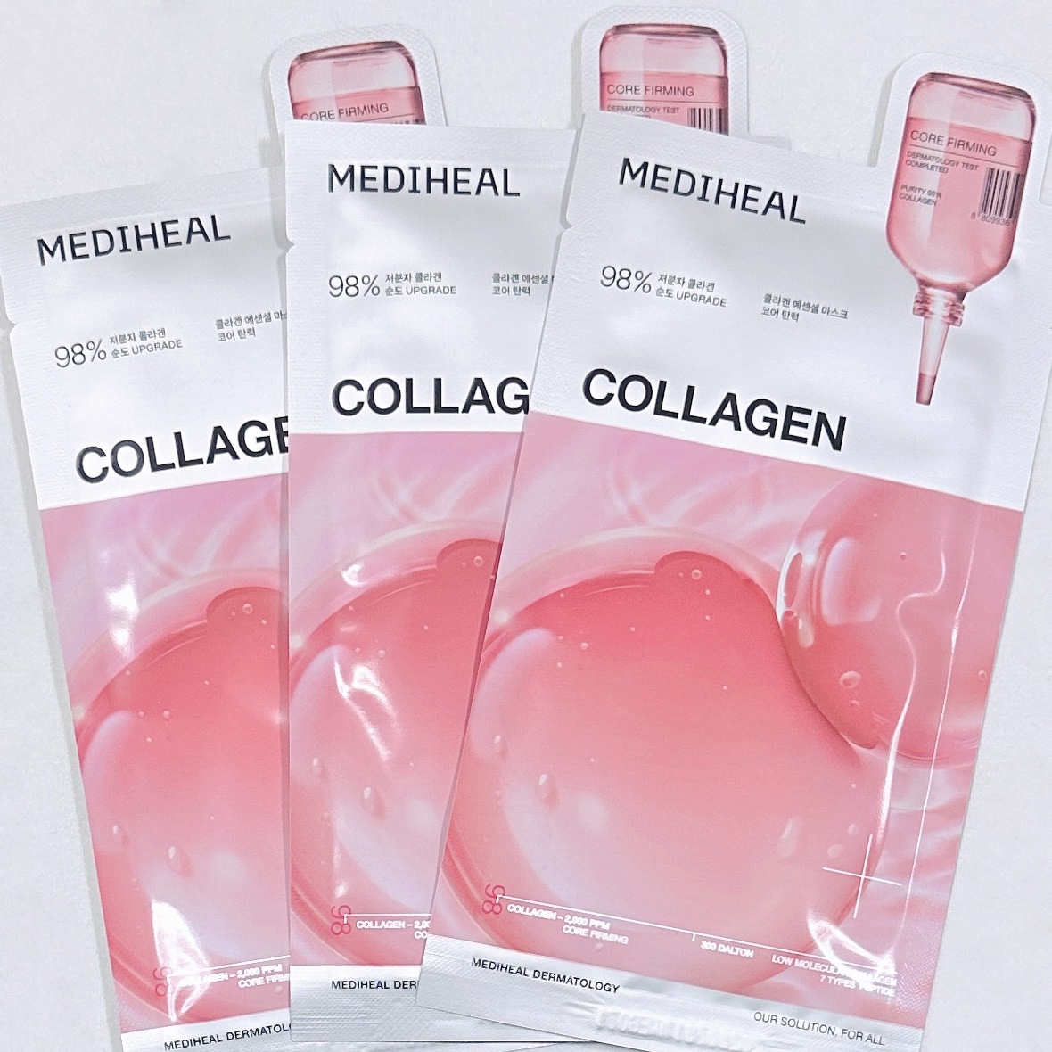 コラーゲン エッセンシャルマスクコアファーミング/MEDIHEAL/シートマスク・パックを使ったクチコミ（2枚目）