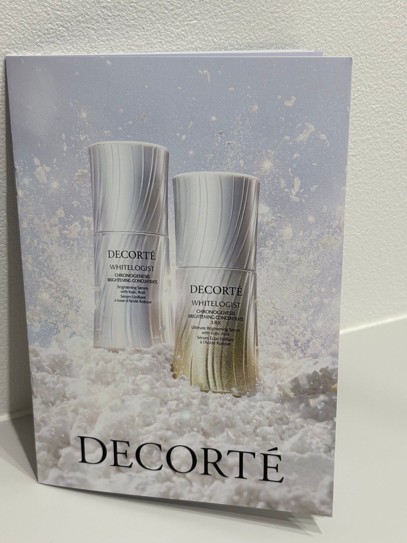 コスメデコルテ ホワイトロジスト クロノジェネシス ブライトニング コンセントレイト 【医薬部外品】 <美白美容液>/DECORTÉ/美容液を使ったクチコミ(5枚目)
