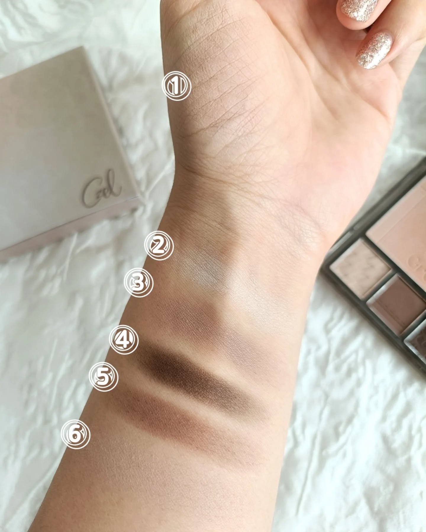 CZEL アイシャドウパレット/CZEL/アイシャドウパレットを使ったクチコミ（3枚目）