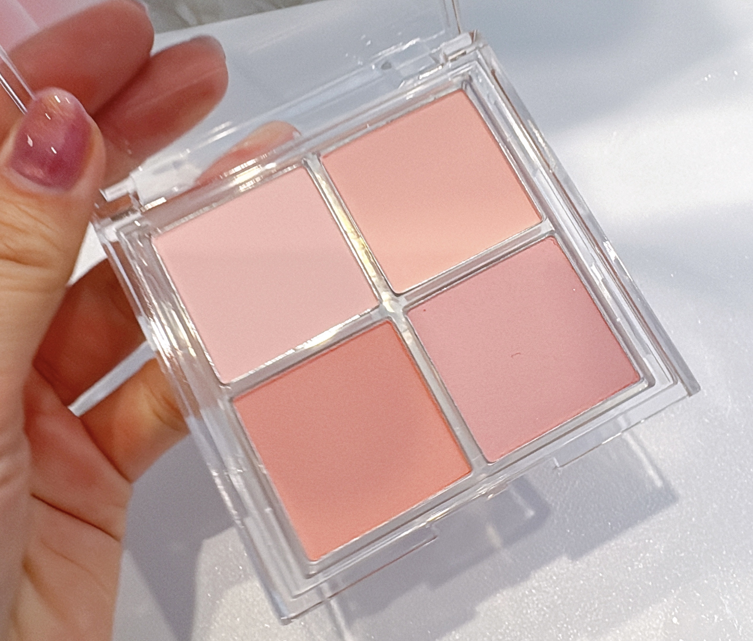 ミックスマッチチークパレット/be aube/パウダーチークを使ったクチコミ（3枚目）