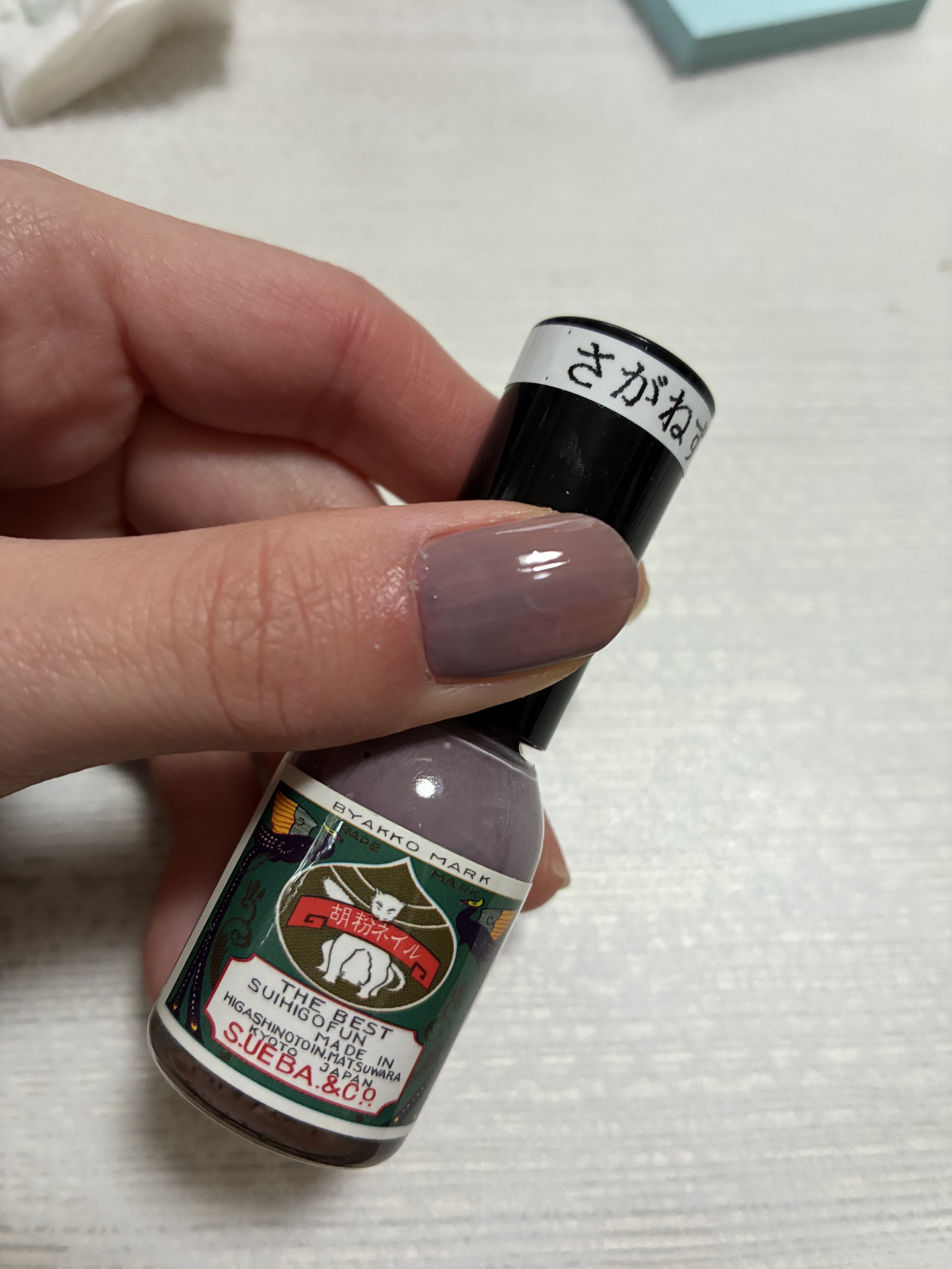 胡粉ネイル/上羽絵惣/マニキュアを使ったクチコミ（3枚目）