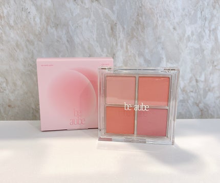 ミックスマッチチークパレット/be aube/パウダーチークを使ったクチコミ(6枚目)