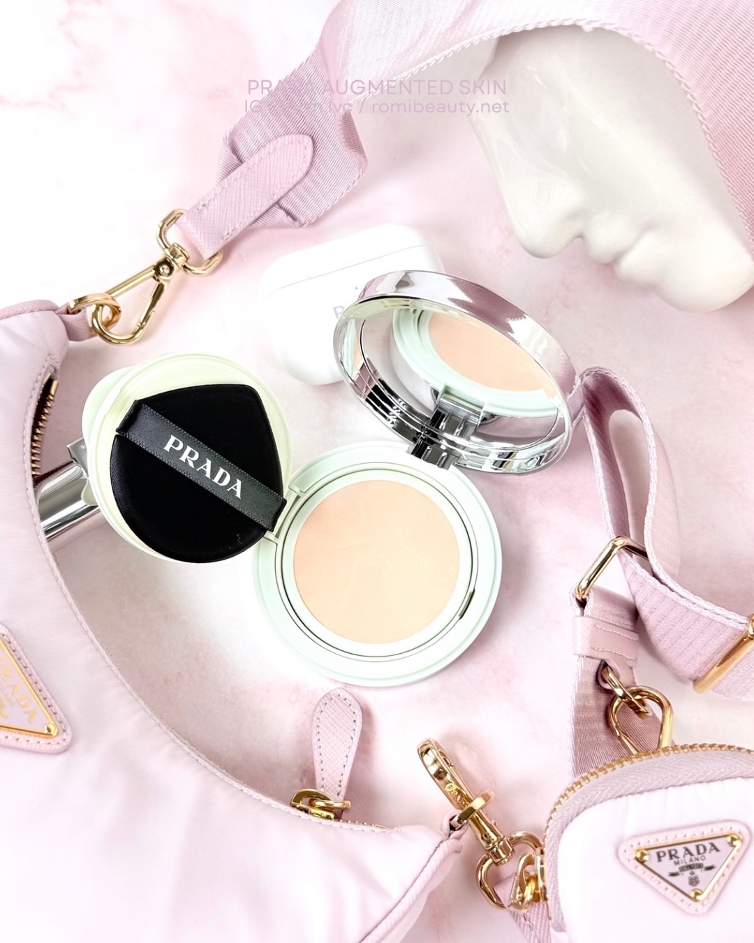 PRADA BEAUTY プラダ メッシュ クッションのクチコミ「【PRADA】リヴィール メッシュ クッションファンデーション｜マイベストコスメ2025👑

.....」（2枚目）