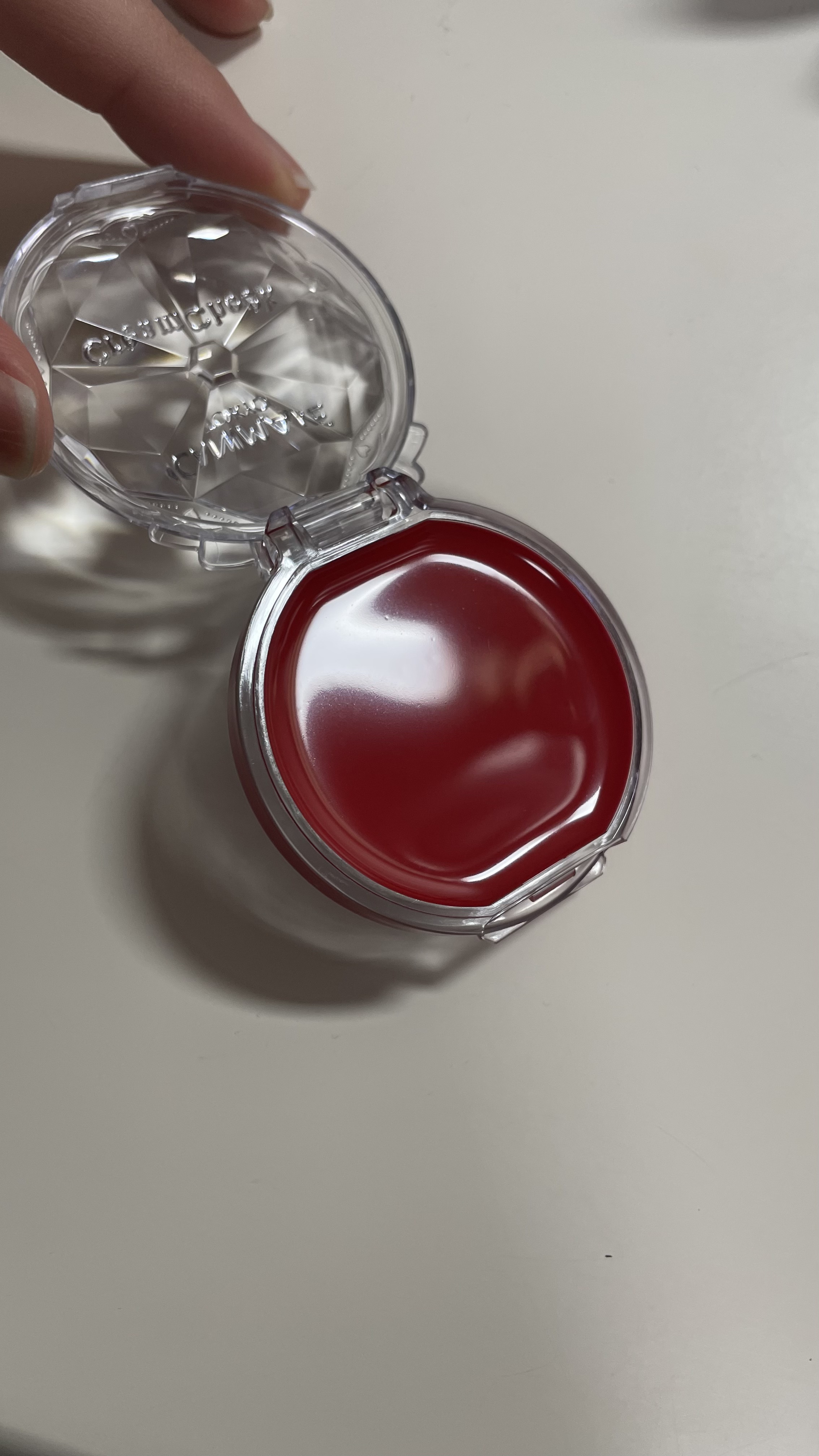 クリームチーク（クリアタイプ）/キャンメイク/ジェル・クリームチークを使ったクチコミ（1枚目）