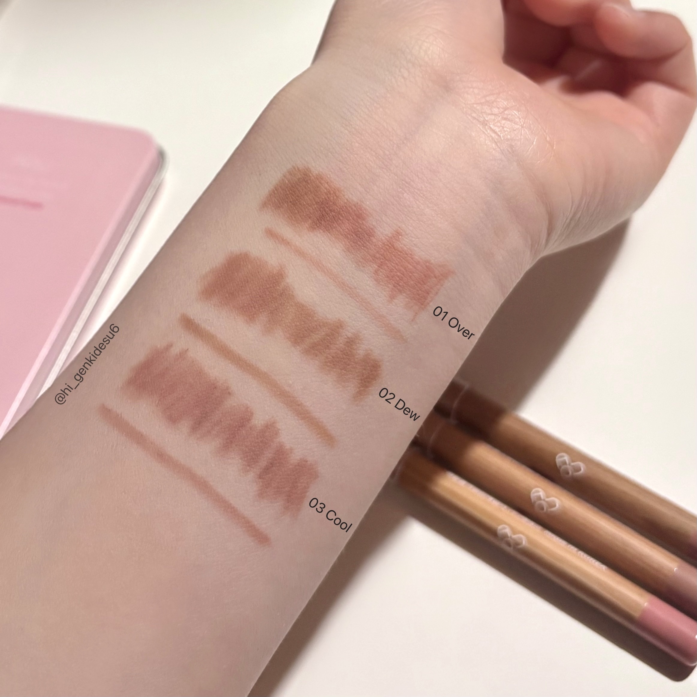 ブレンディング リップ ペンシル/AOU/リップライナーを使ったクチコミ（2枚目）