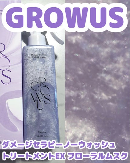洗い流さないトリートメント/GROWUS/アウトバストリートメントを使ったクチコミ(1枚目)