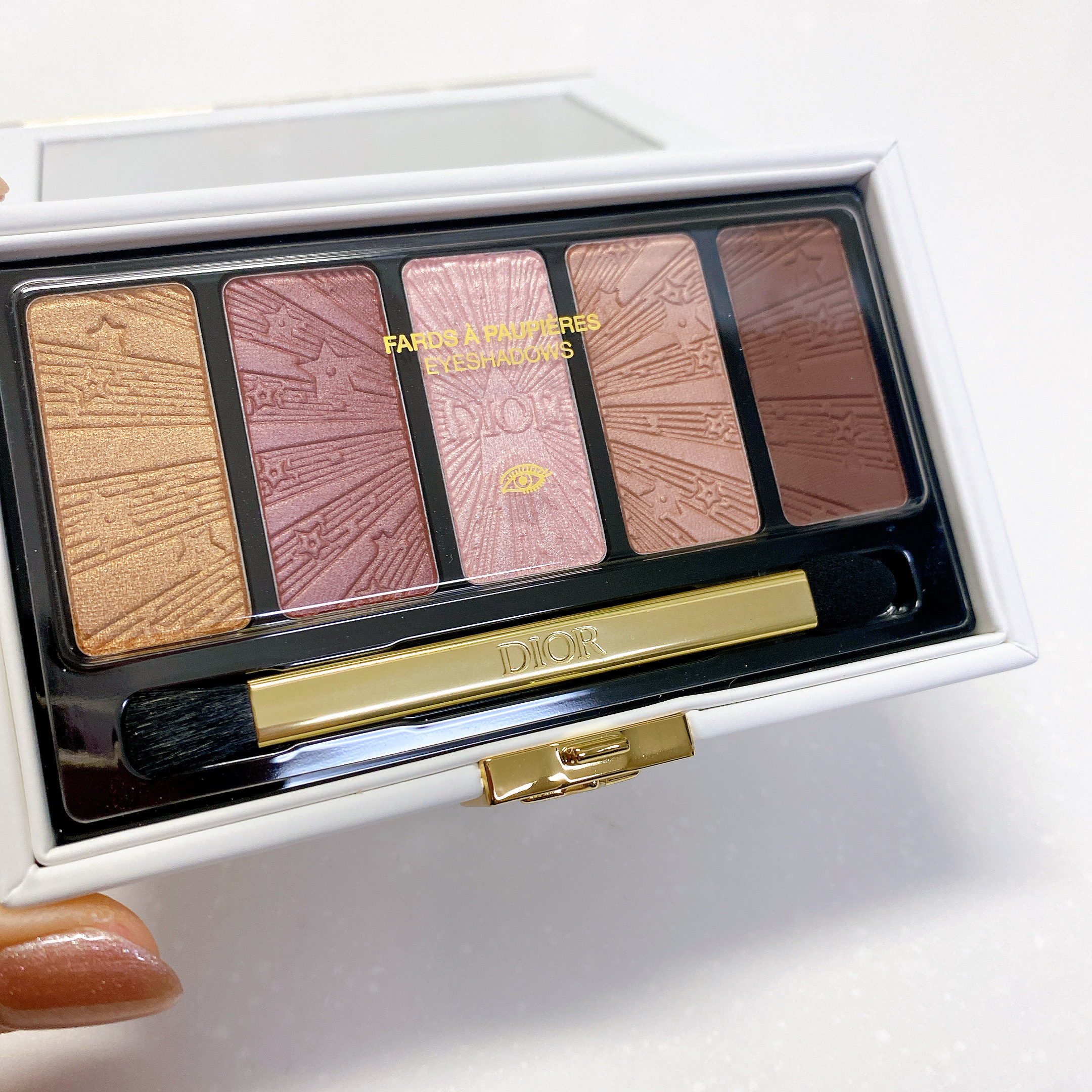 クチュール マルチユース パレット（ホリデーコレクション 2025 限定品）/Dior/マルチパレットを使ったクチコミ（2枚目）