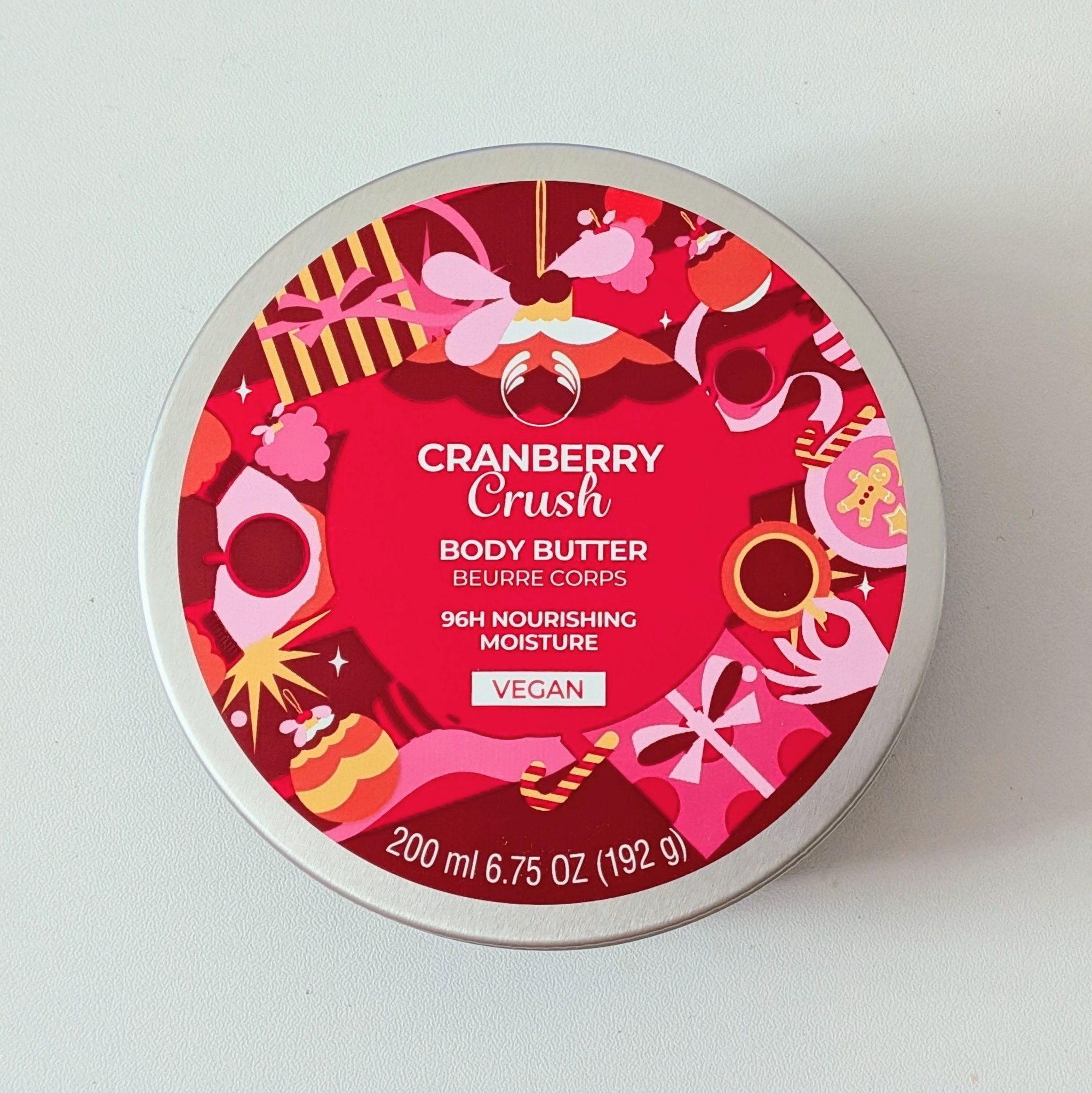 ボディバター クランベリークラッシュ/THE BODY SHOP/ボディクリームを使ったクチコミ（1枚目）