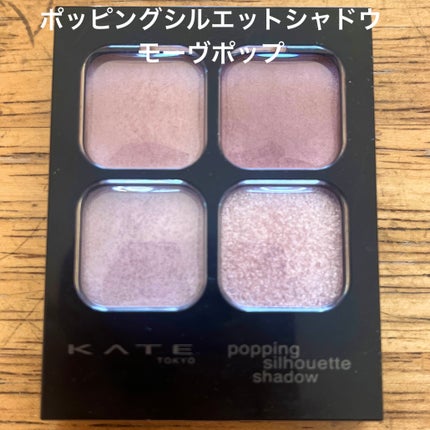 ケイト ポッピングシルエットシャドウ/KATE/アイシャドウパレットを使ったクチコミ(2枚目)