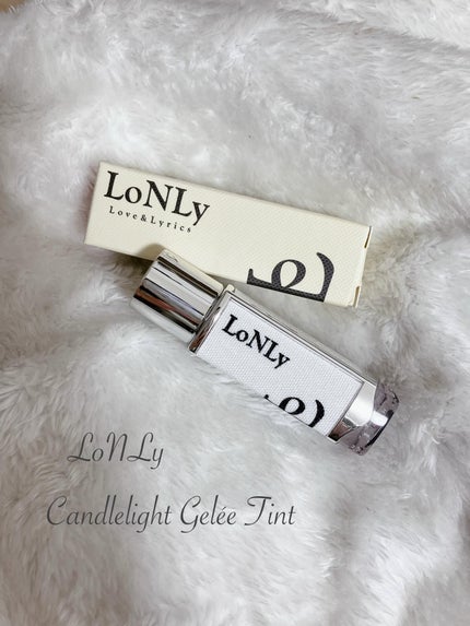 キャンドルライトジュレティント/LoNLy /リップティントを使ったクチコミ(1枚目)