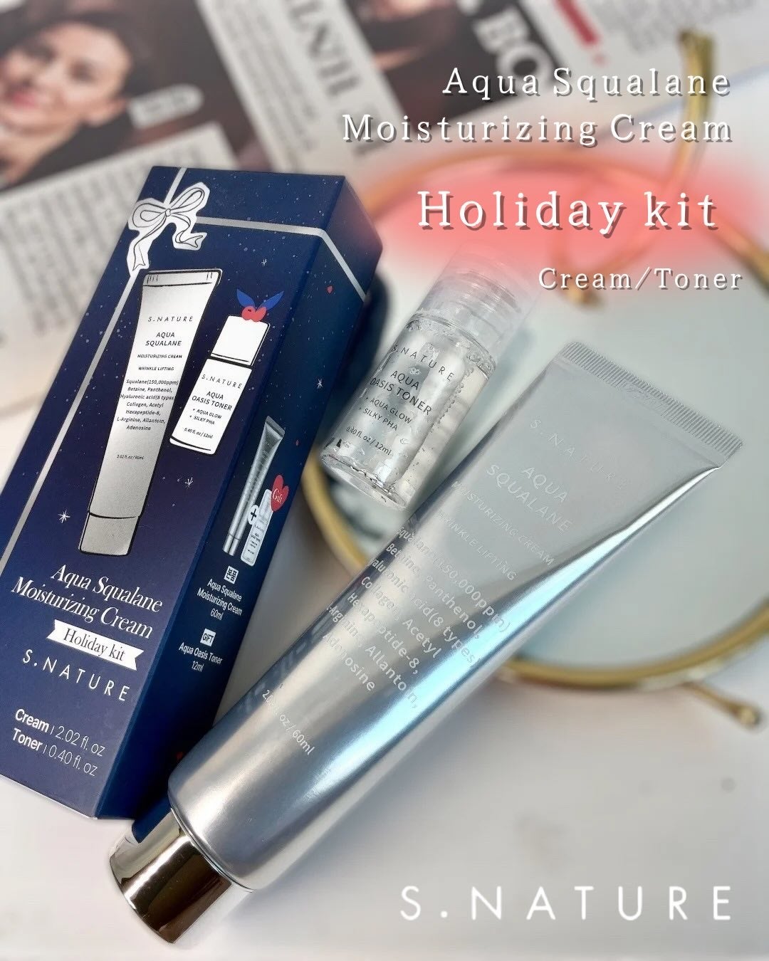 アクアスクワランモイスチャークリーム/S.NATURE/フェイスクリームを使ったクチコミ(1枚目)