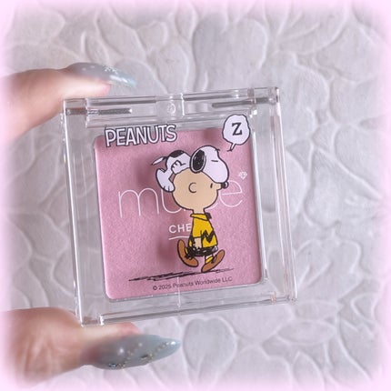 ぽわんチーク/muice/パウダーチークを使ったクチコミ(4枚目)