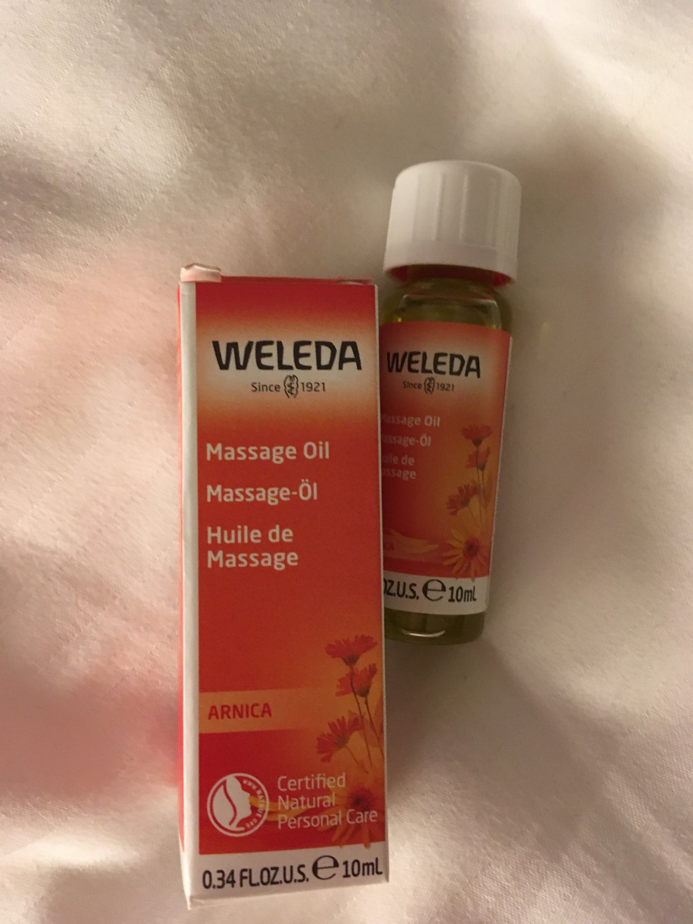 アルニカ マッサージオイル /WELEDA/ボディオイルを使ったクチコミ(1枚目)