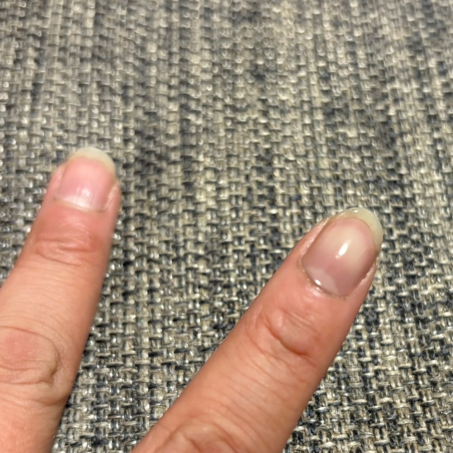 カラーベースコート ゼロ/uka/オールインワンネイルを使ったクチコミ（2枚目）