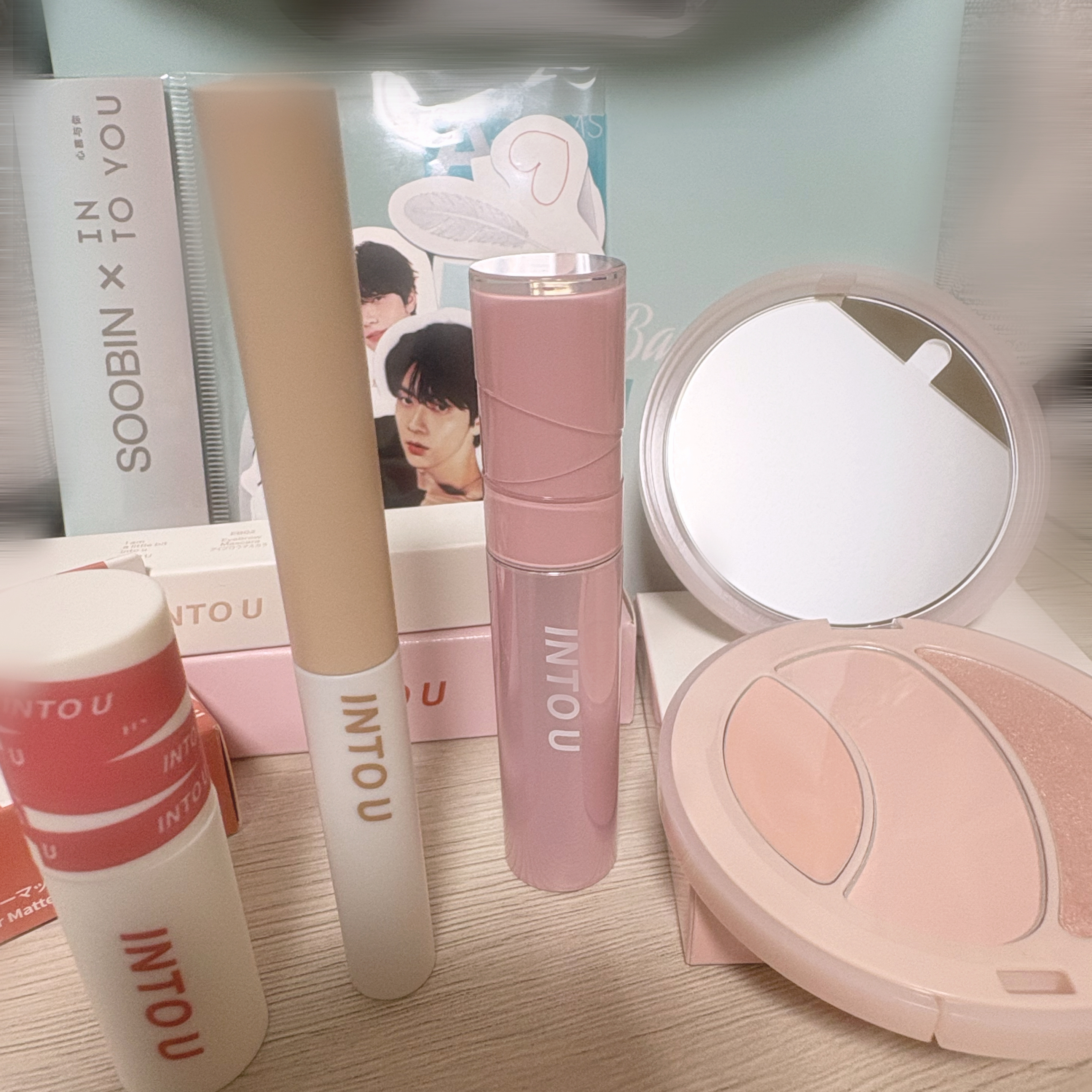 ジューシーパンピンググロス/INTO U/リップグロスを使ったクチコミ（1枚目）