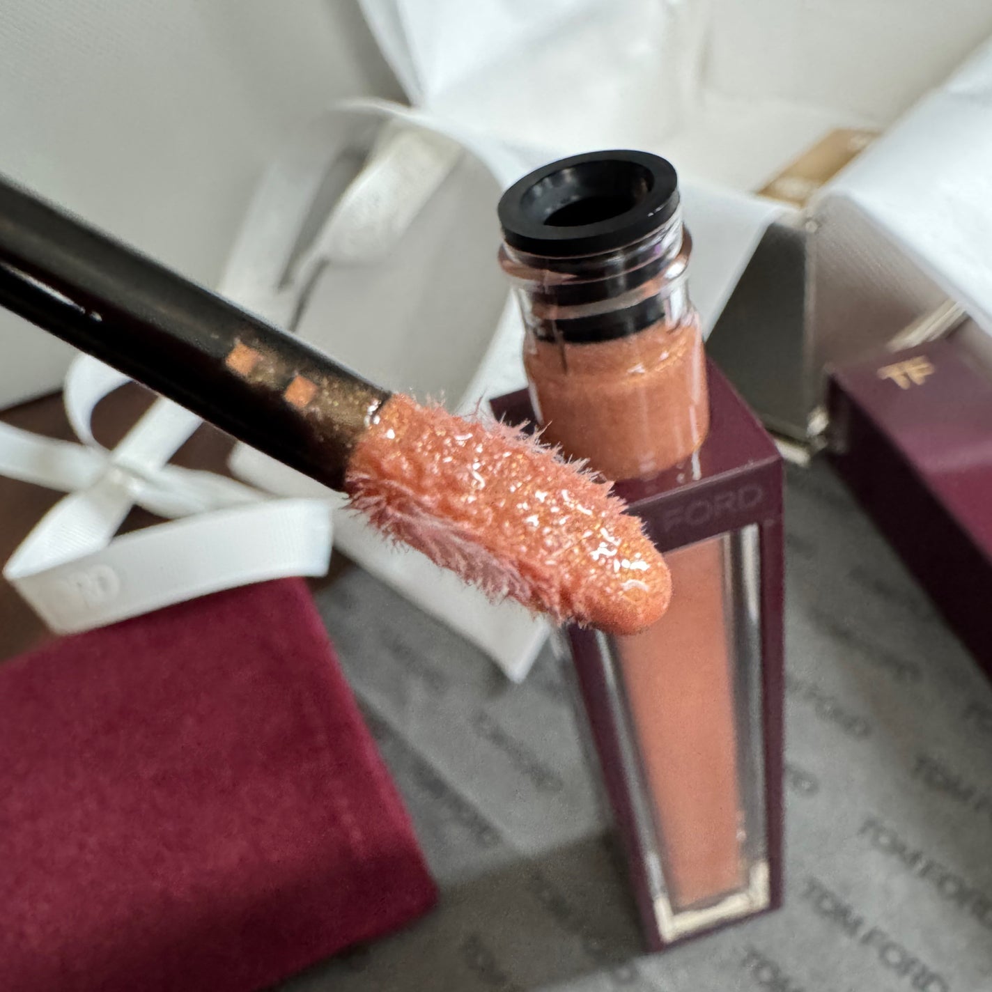 ギルディッド グロス/TOM FORD BEAUTY/リップグロスを使ったクチコミ(5枚目)