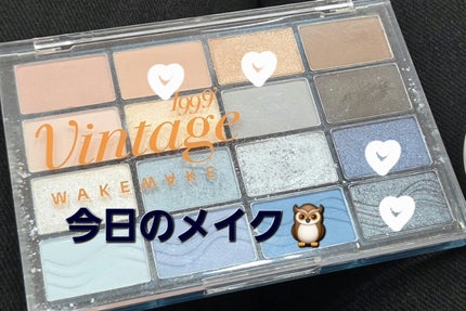 ソフトブラーリングアイパレット/wakemake/アイシャドウパレットを使ったクチコミ(1枚目)