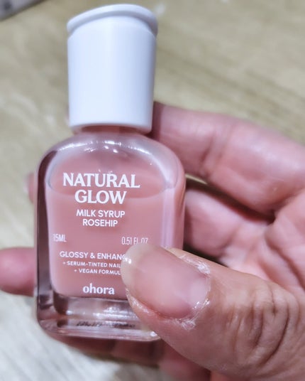 ひろちゃん on LIPS 「ohoraミルクシロップローズヒップ🩷NEW🩷ジェルネイルとい..」(7枚目)