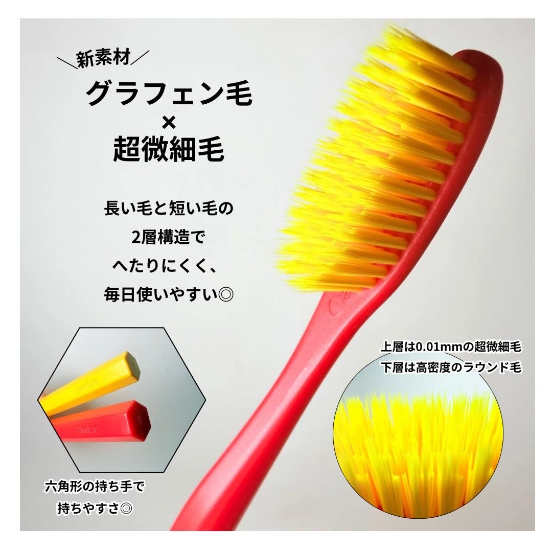 SMIZE 歯ブラシ/SMIZE/歯ブラシを使ったクチコミ(2枚目)