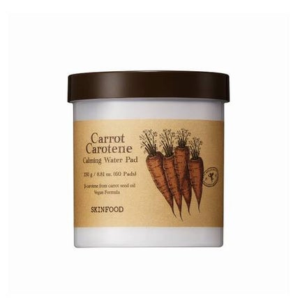 キャロットカロテン カーミングウォーターパッド/SKINFOOD/トナーパッドを使ったクチコミ(1枚目)