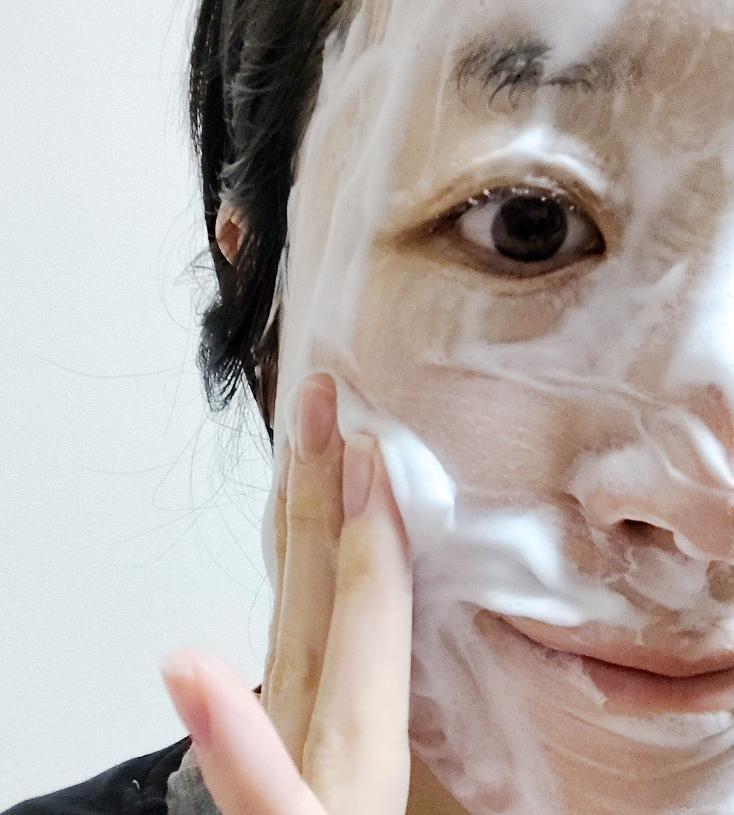 薬用ジェルクリーム/うるおい日本酒コスメ/オールインワン化粧品を使ったクチコミ（3枚目）