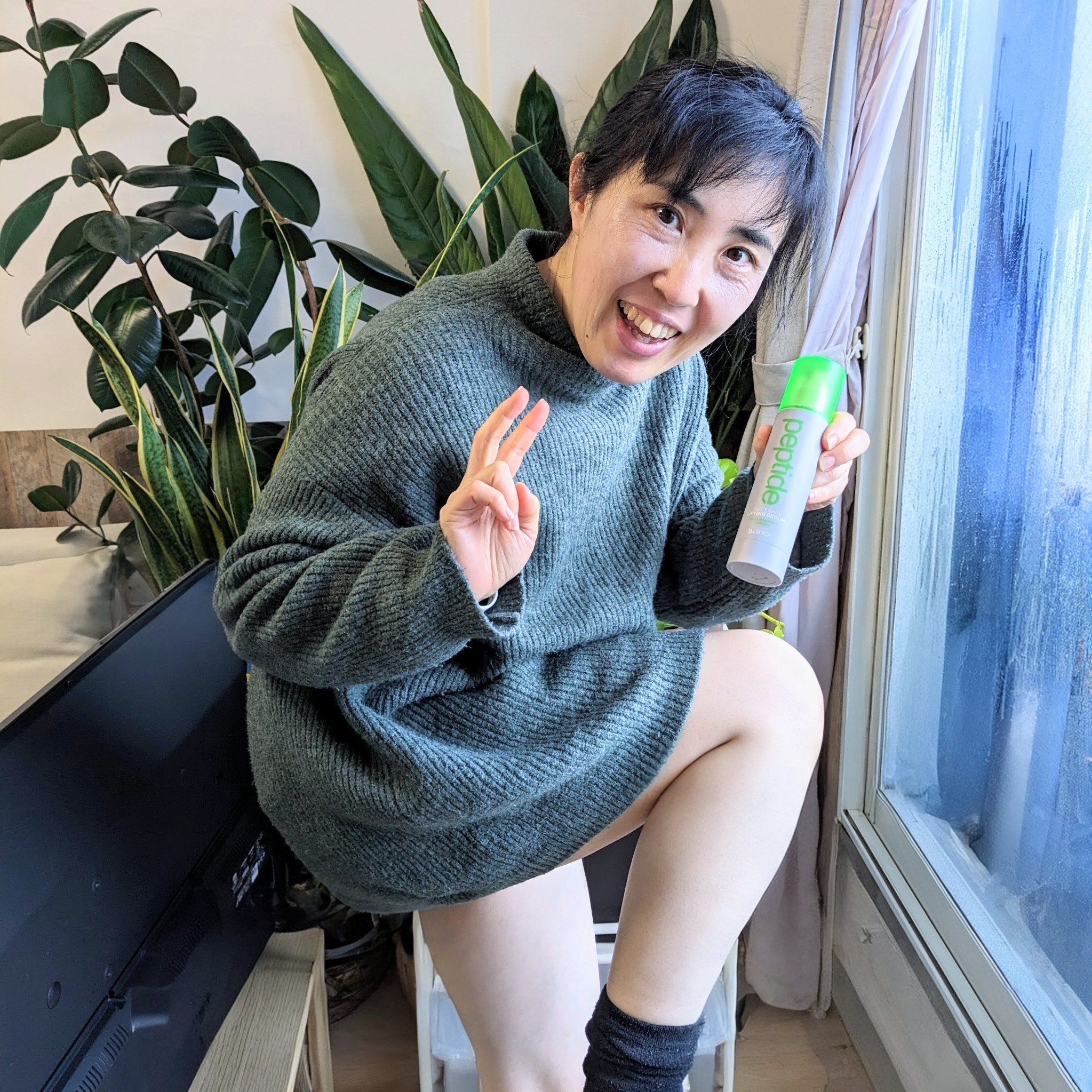 マルチペプチドボムボムセラム/b.clinicx/ボディクリームを使ったクチコミ（1枚目）