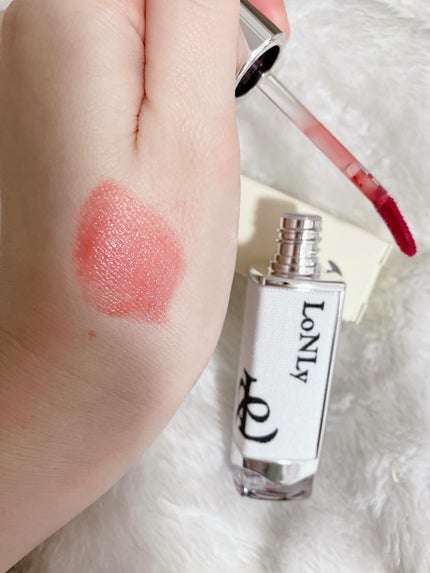 キャンドルライトジュレティント/LoNLy /リップティントを使ったクチコミ(2枚目)