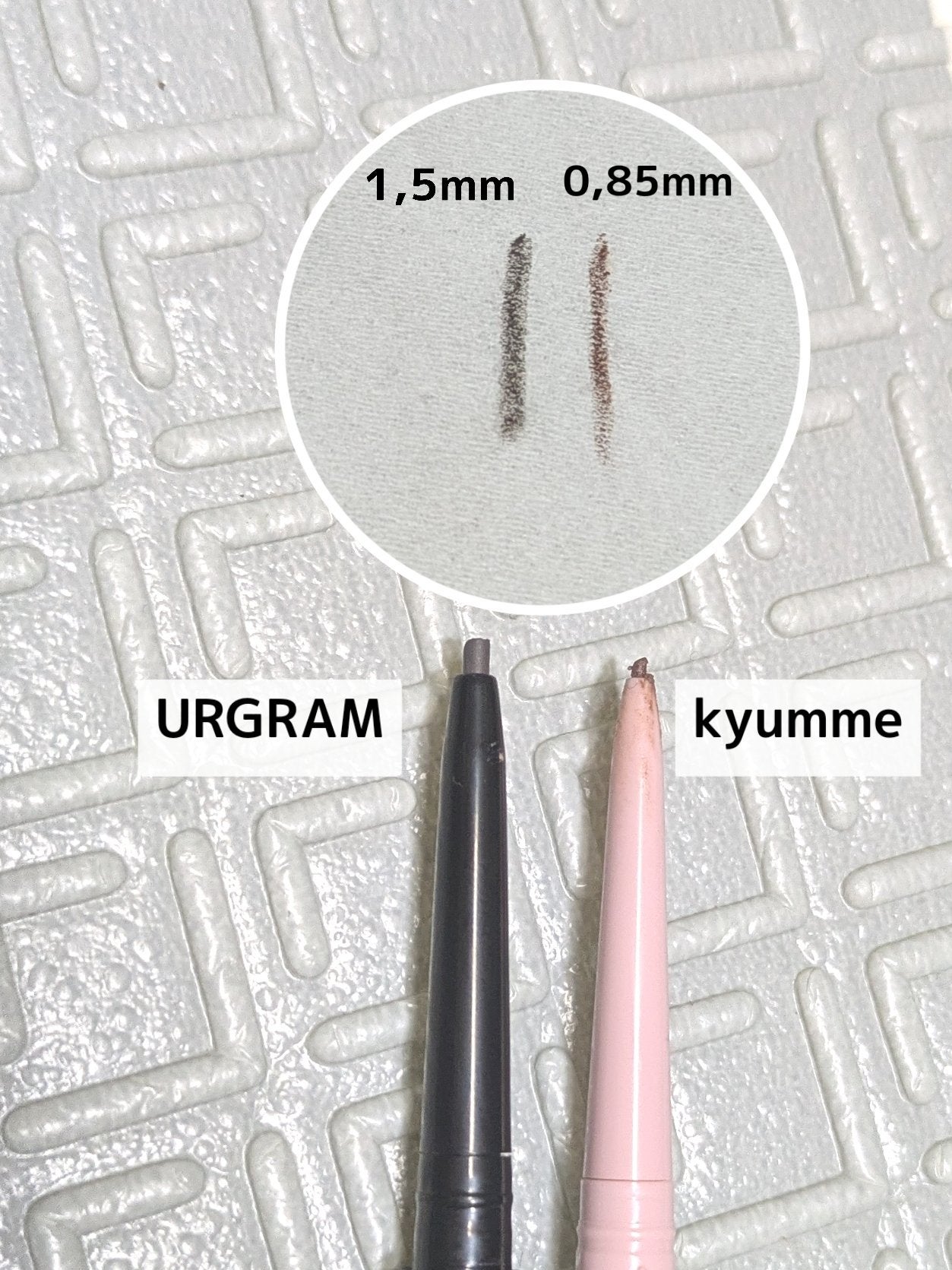 スリムスケッチアイブロウペンシル/U R GLAM/アイブロウペンシルを使ったクチコミ(6枚目)