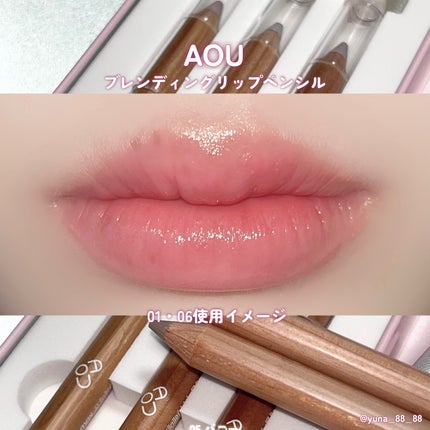ブレンディング リップ ペンシル/AOU/リップライナーを使ったクチコミ(6枚目)