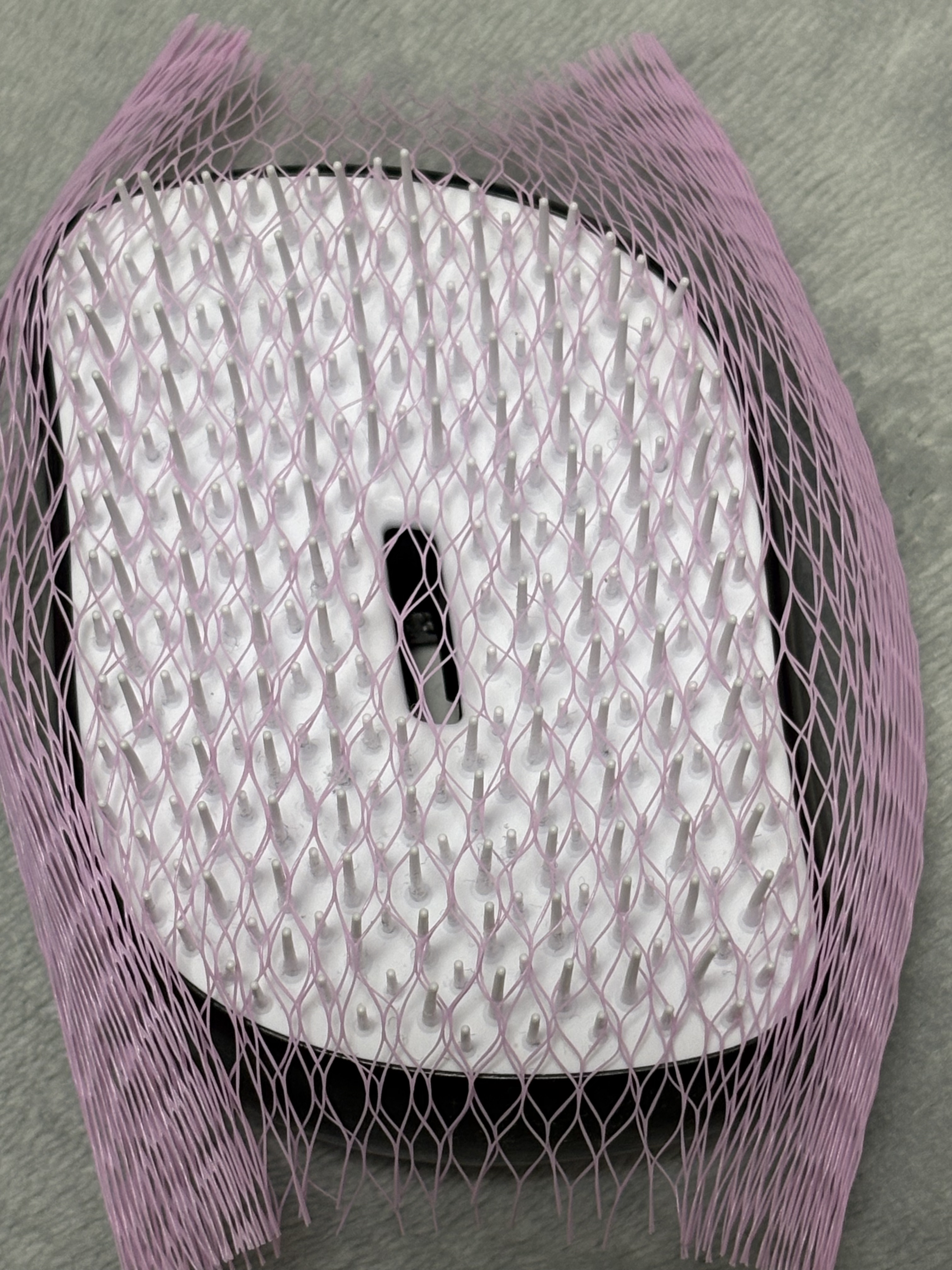 ブラシケアネット/DAISO/ヘアケアグッズを使ったクチコミ（2枚目）