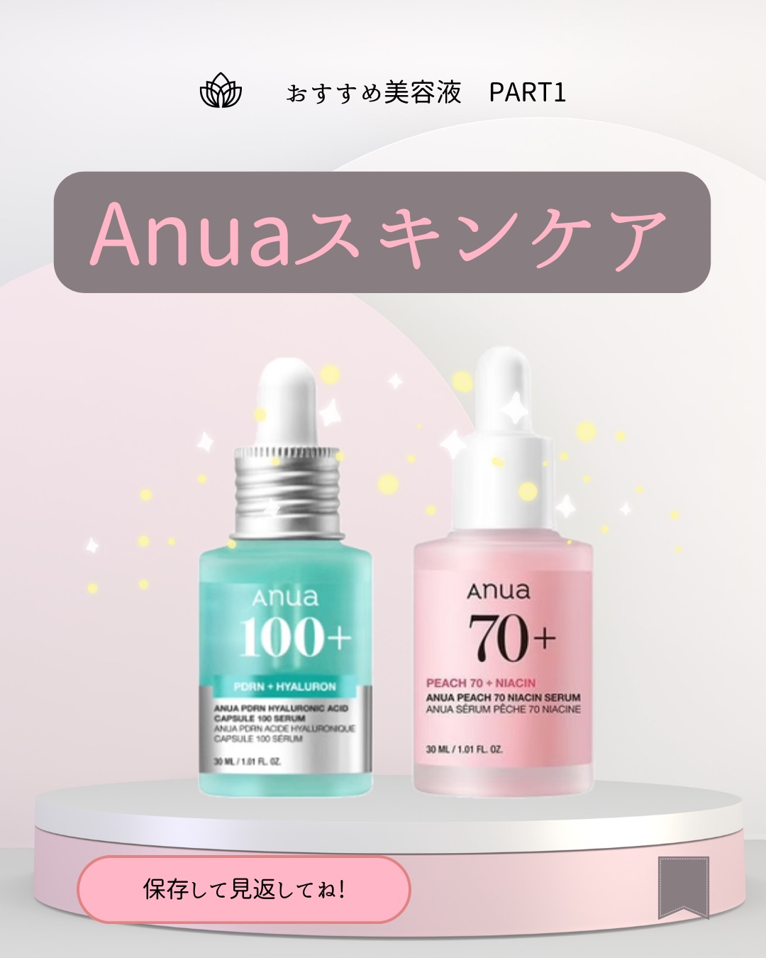 桃70%ナイアシンセラム/Anua/美容液を使ったクチコミ（1枚目）