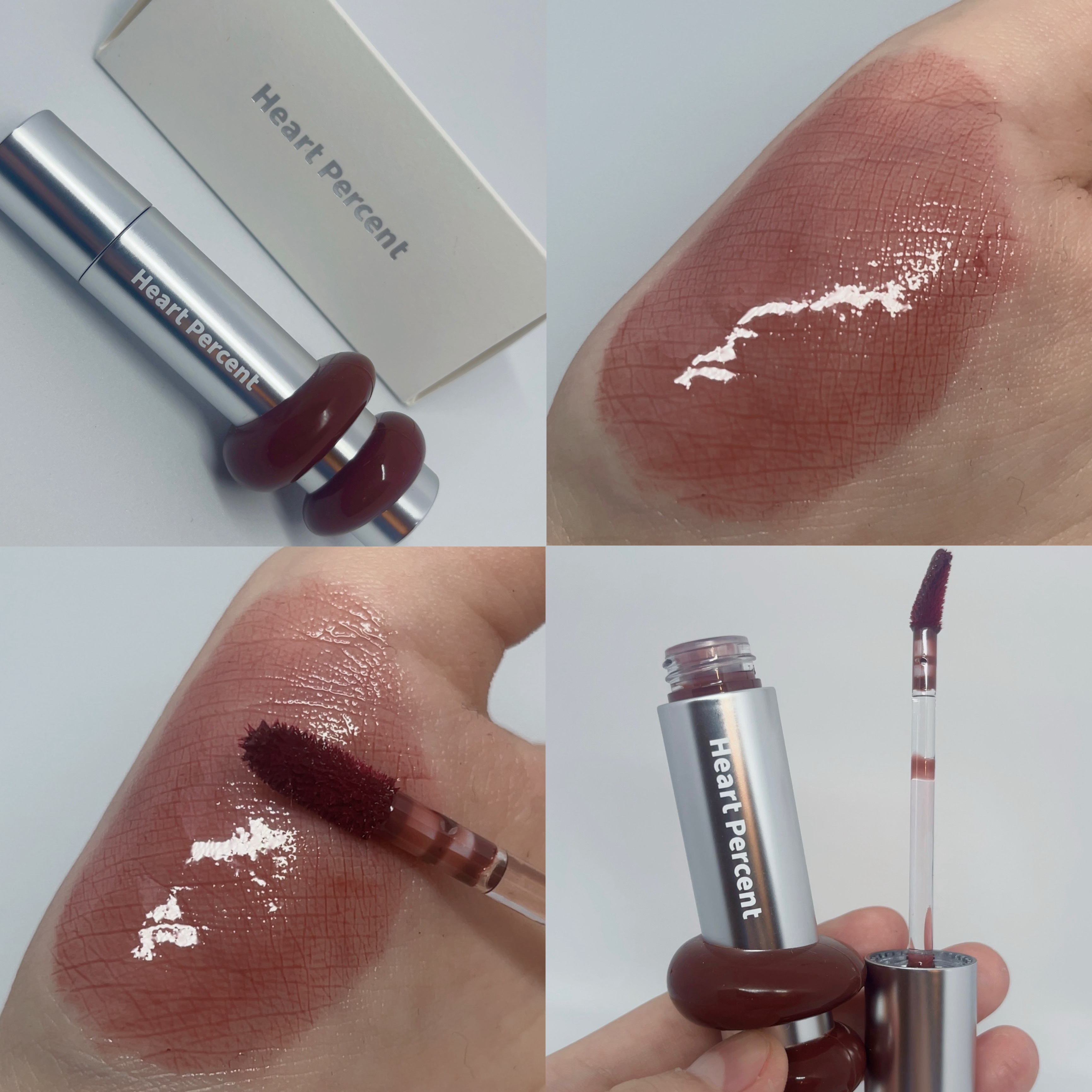 ドットオンムードワンウェイグロイティント 12 ミッドナイトリップス/Heart Percent/リップティントを使ったクチコミ（2枚目）